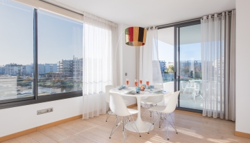 Resa Estates Ibiza for sale te koop apartment views Botafoch Talamanca dining 5.jpg